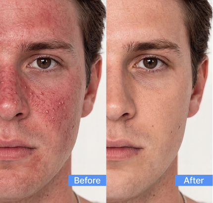 How to Quickly Reduce Facial Redness (Emergency Care)