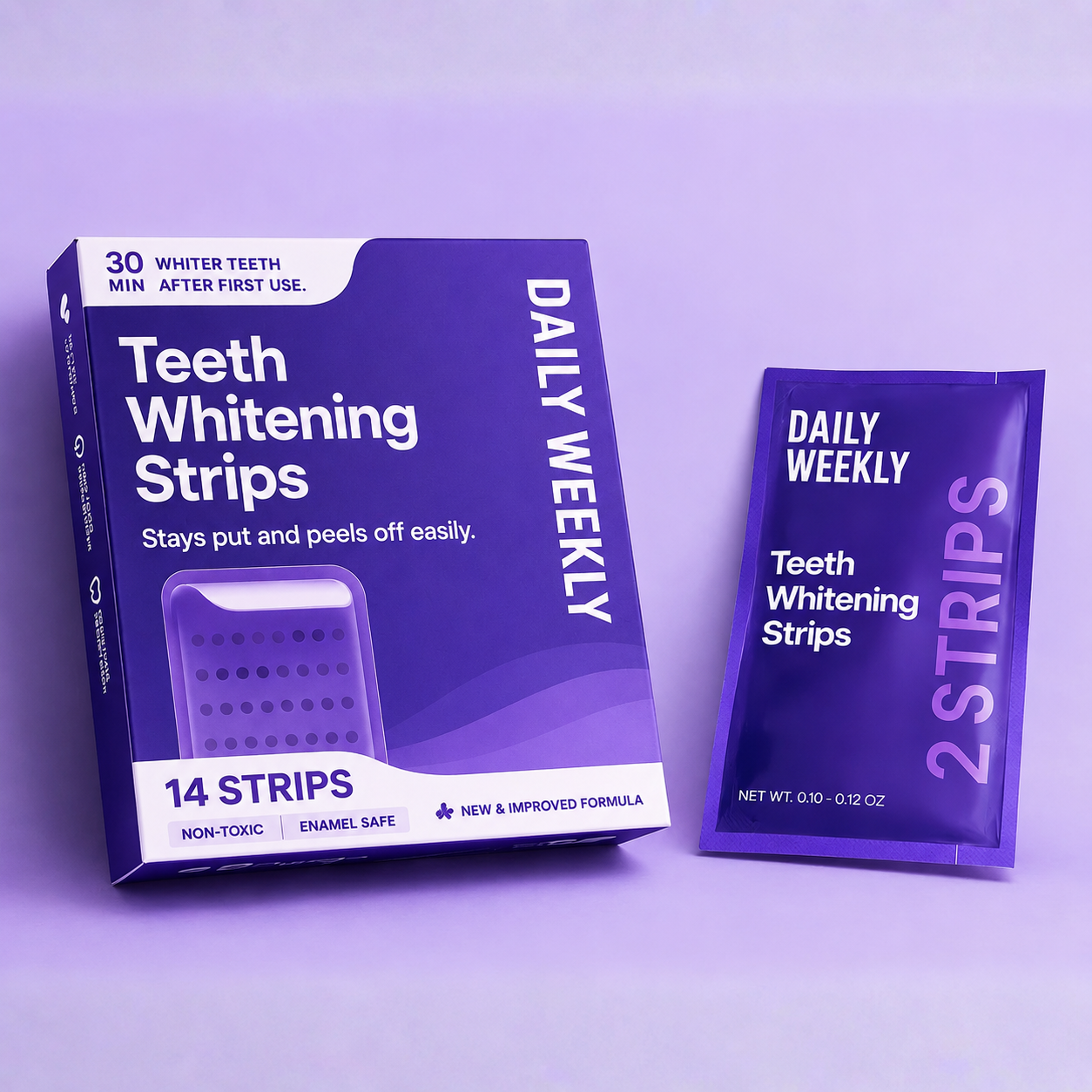 Purple Whitening Strips