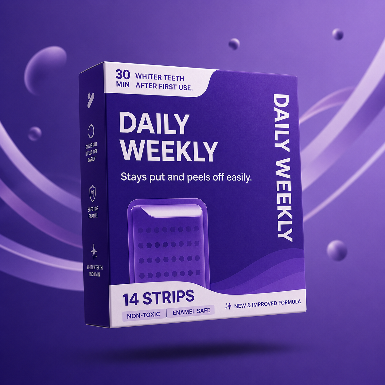 Purple Whitening Strips