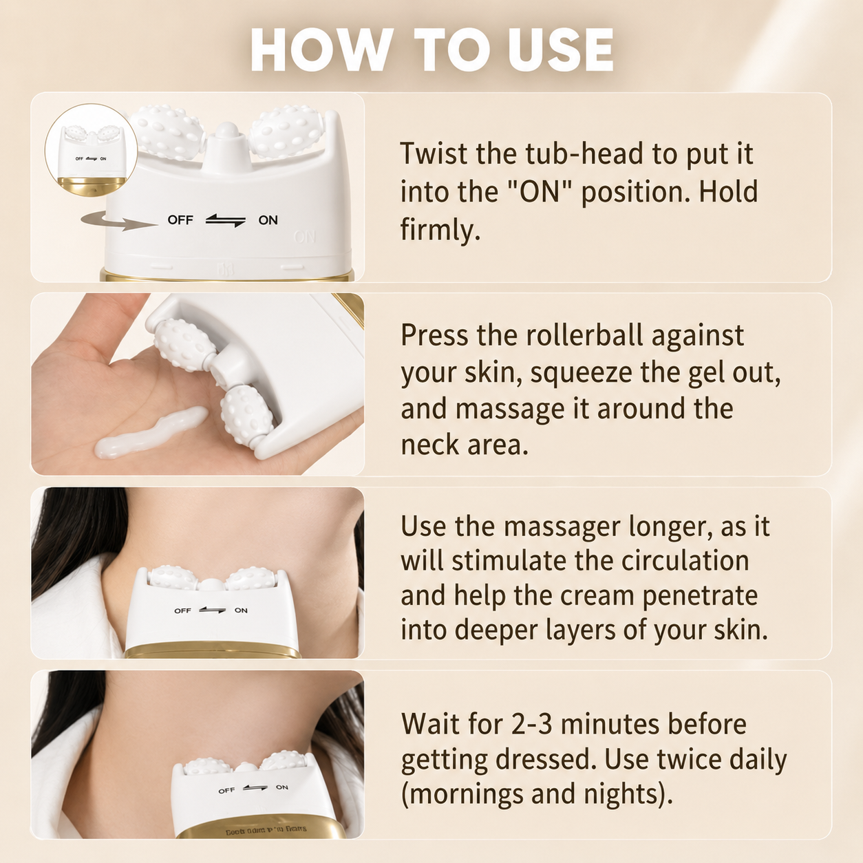 TIGHTEN & LIFT NECK CREAM by DailyWeekly
