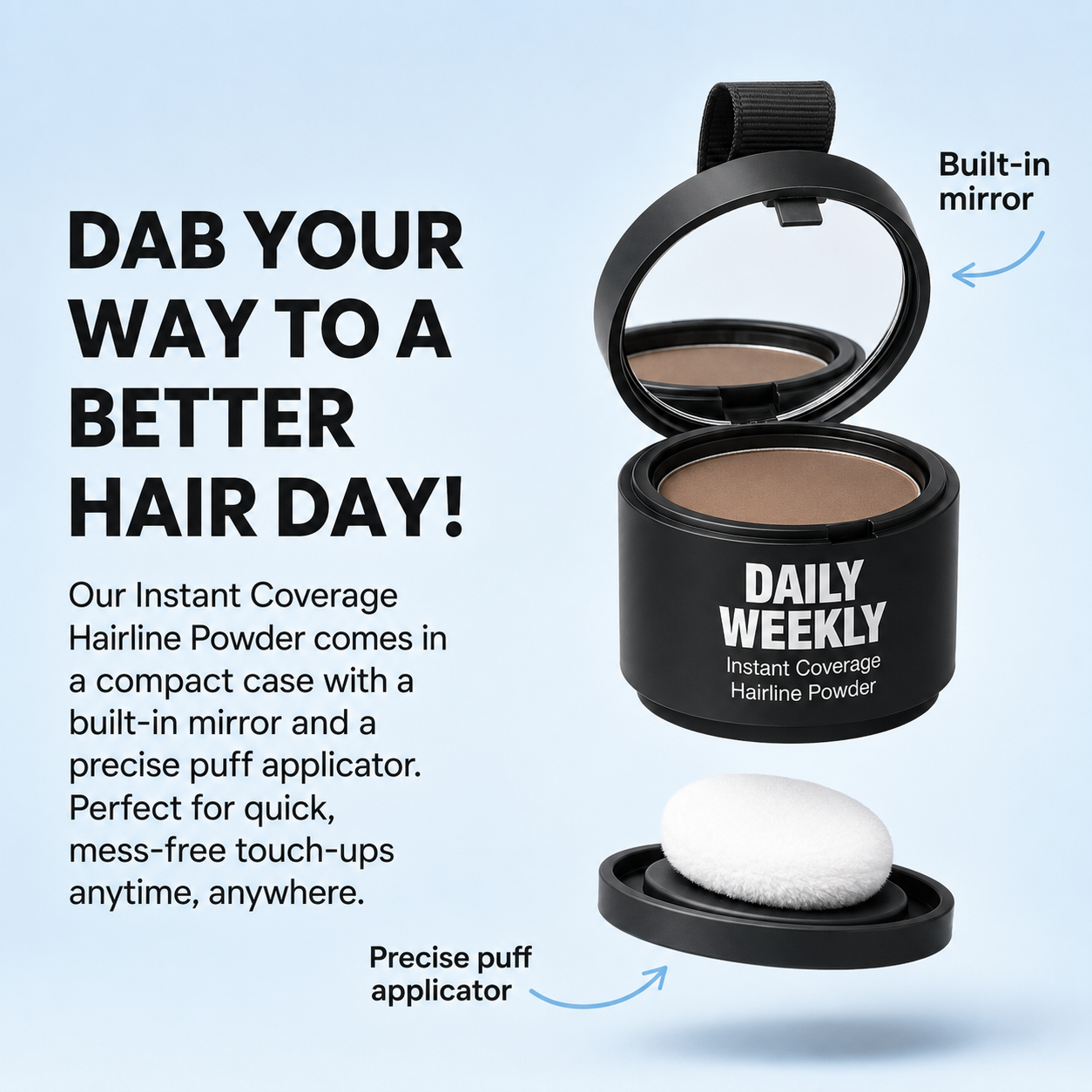 Instant Coverage Hairline Powder