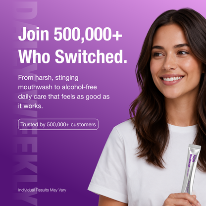 Purple Whitening Mouthwash - Daily Weekly
